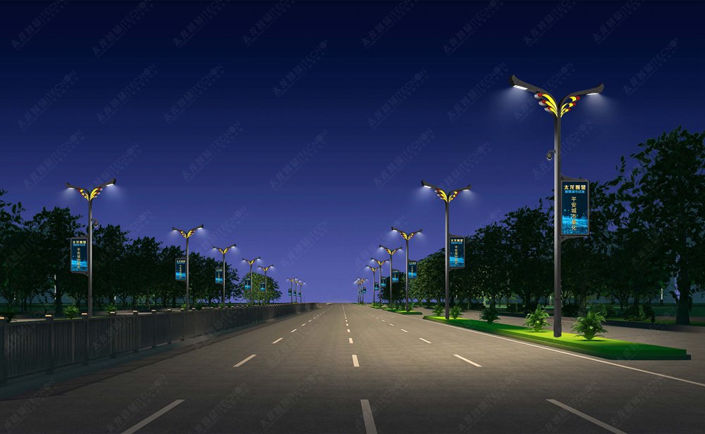 智慧路燈，智慧路燈廠家，智慧路燈屏